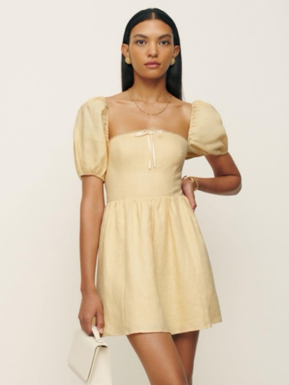 Reformation Malvina Linen Dress